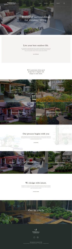 Zrzut ekranu: Fernhill Landscapes