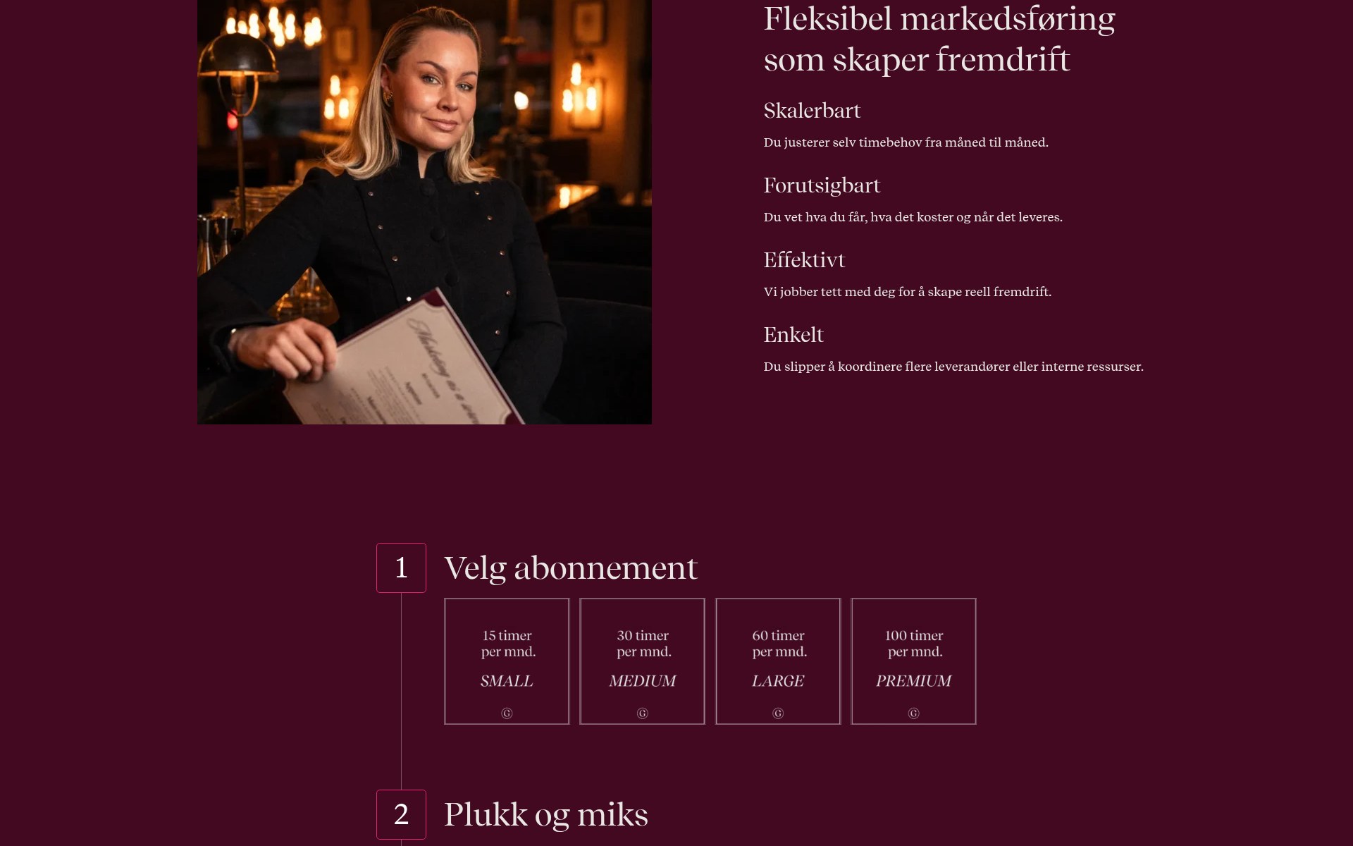 Oferta opisana jako coś, co można kupić