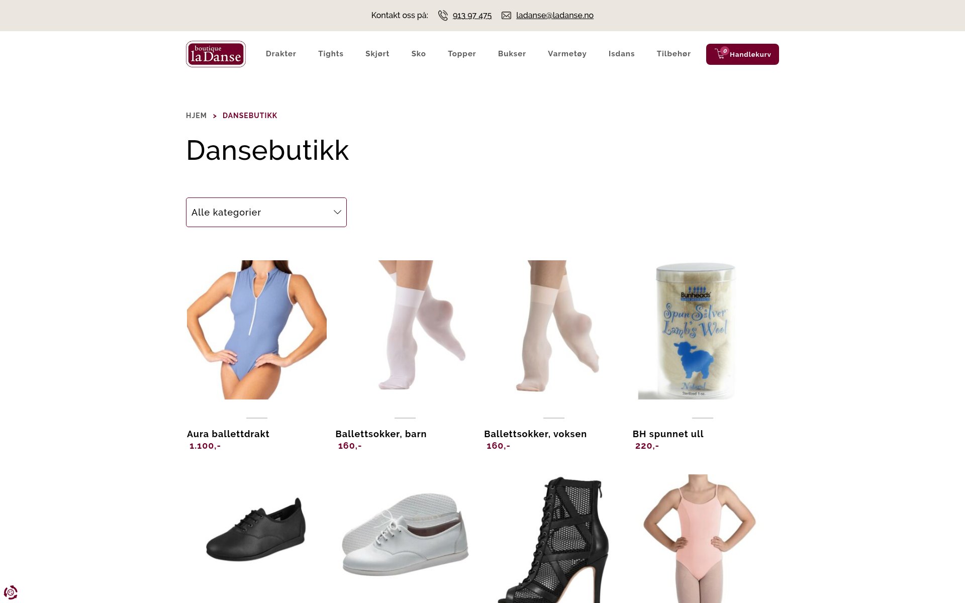 Sklep dla ludzi, którzy znają swój rozmiar w trzech markach