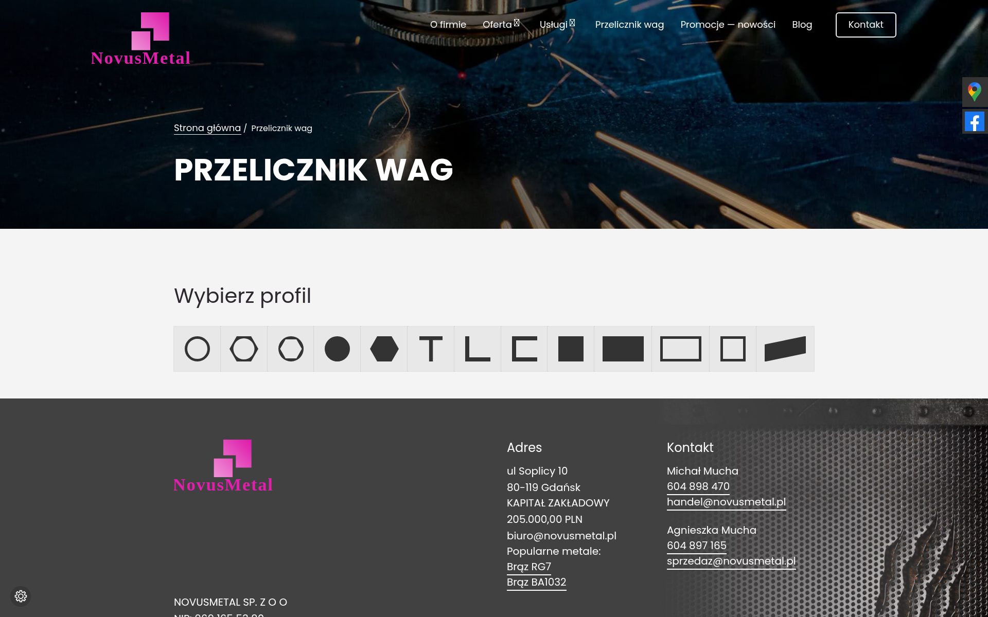 Przelicznik wag, bo o to zawsze chodzi
